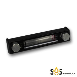 INDICADOR VISOR DE NÍVEL ÓLEO HIDRÁULICO RETANGULAR