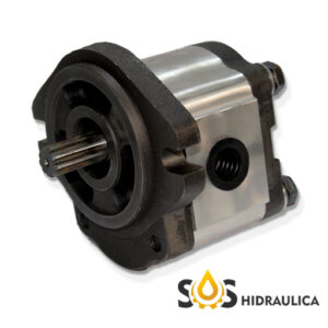 BOMBA HIDRÁULICA DE ENGRENAGENS SAE B EIXO 13Z 7/8" ROSCAS LATERAIS