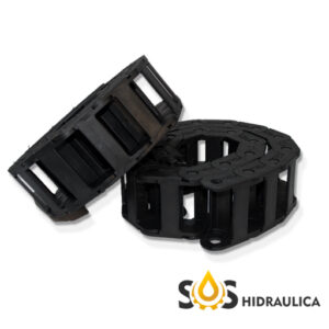 ESTEIRA PORTA CABOS PLÁSTICA P/ PLATAFORMA AUTO SOCORRO (2 METROS) MEDIA